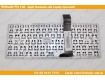 Keyboard for ASUS P/N: 13GN4O1AP030-1 SG-57600-XUA AEXJ1U00210